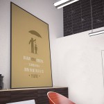 cartel frase ilustrada