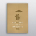 cartel frase ilustrada